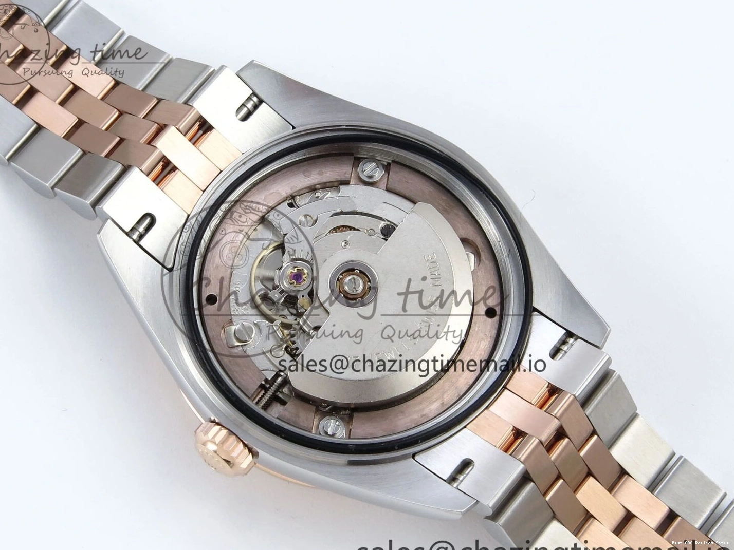 Good Copy Rolex Watches Diamonds QuickDry Best White on 1:1 SS 31 Bracelet MOP 904L Jubilee DateJust ETA Steel ARF 278271 Dial RG 517 Edition 0122